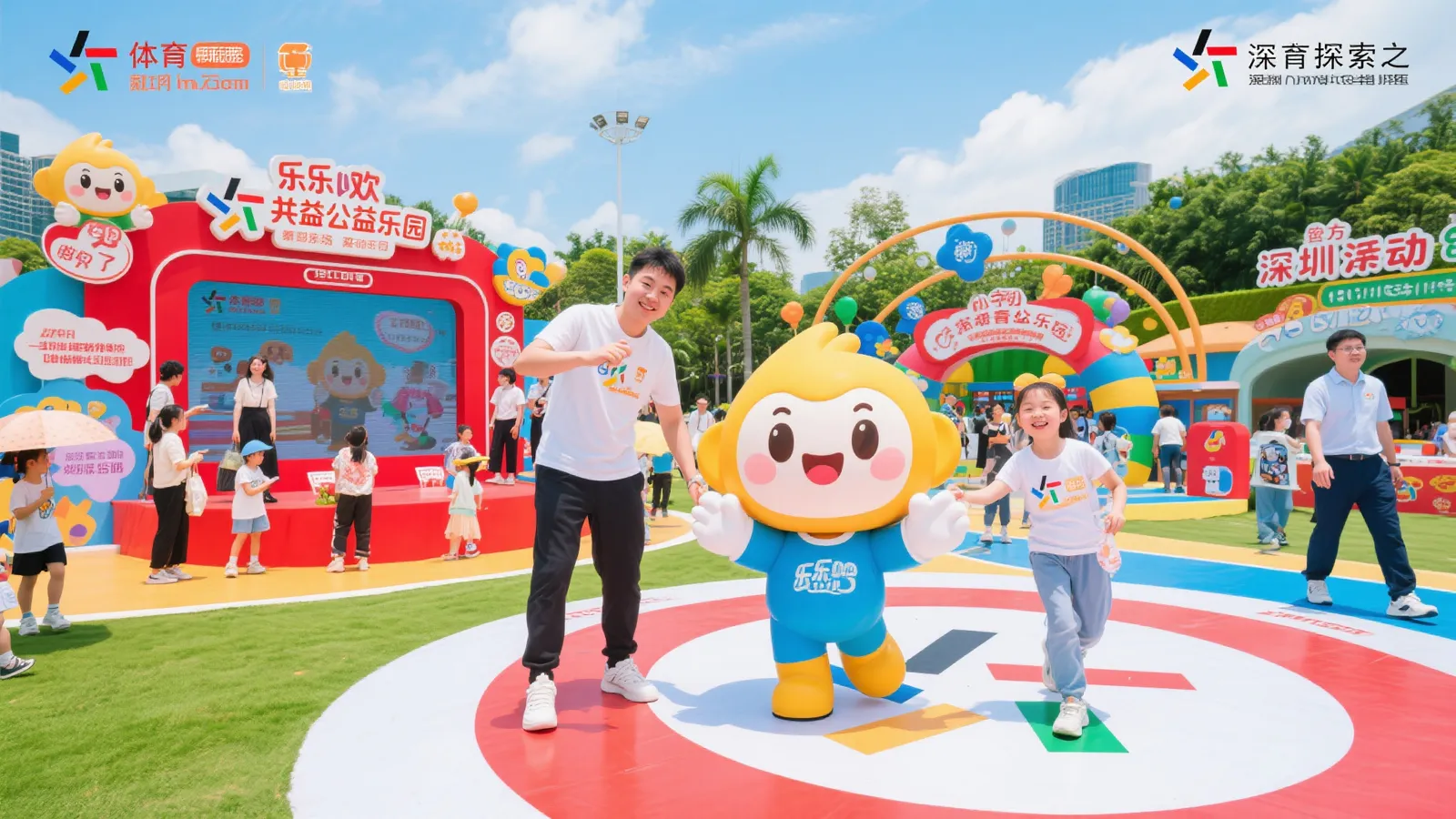 与乐小星同行，开启深圳体彩公益乐园探秘之旅！