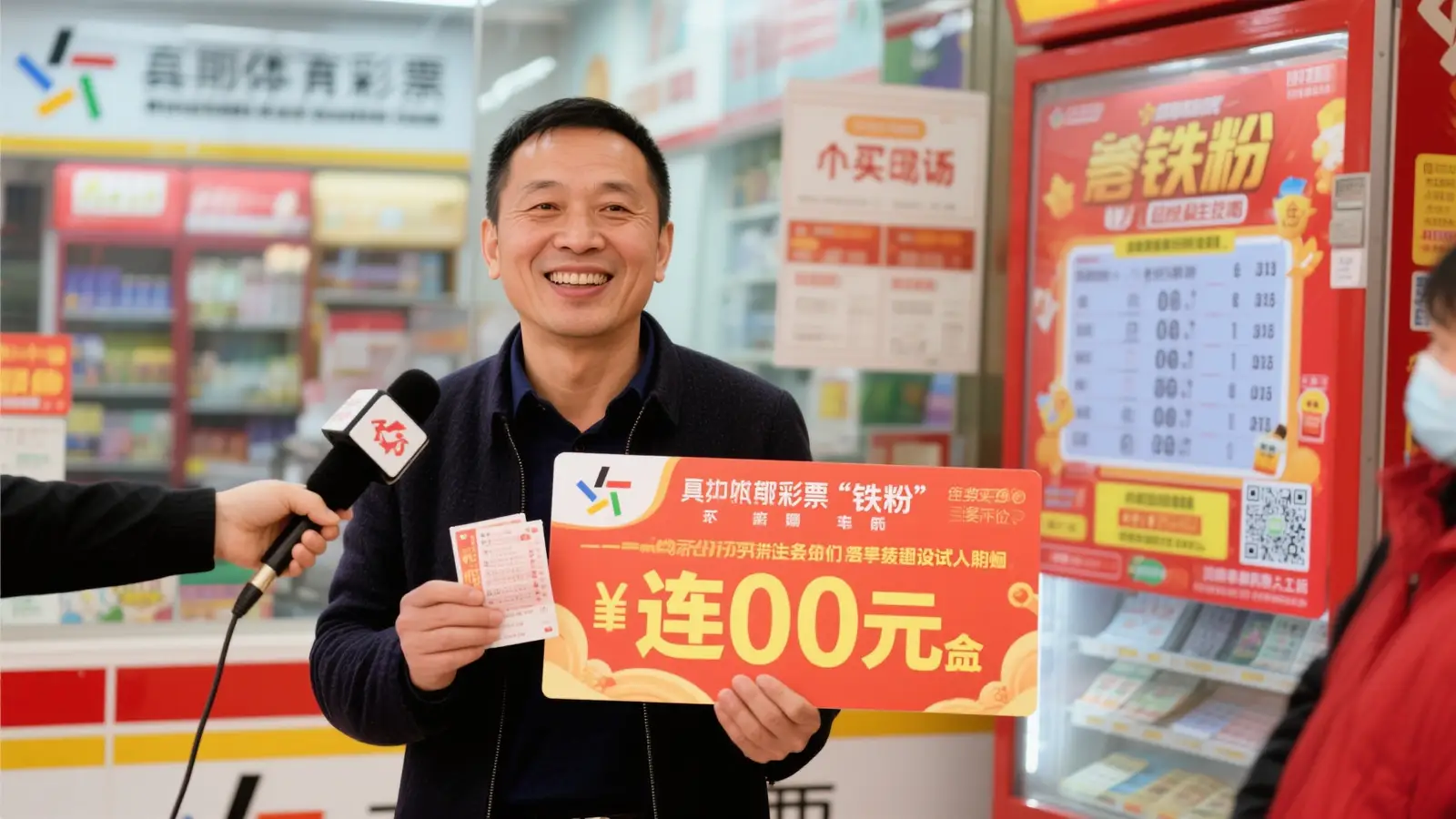 高考前夜彩民喜中599万福彩：购买就有中奖可能