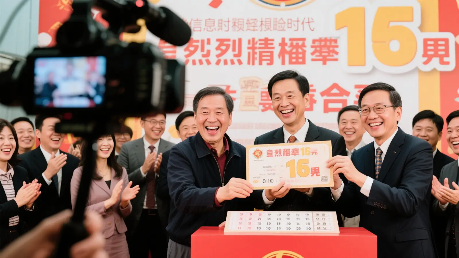 30人众筹喜中大乐透2058万，次日兑奖全程视频曝光
