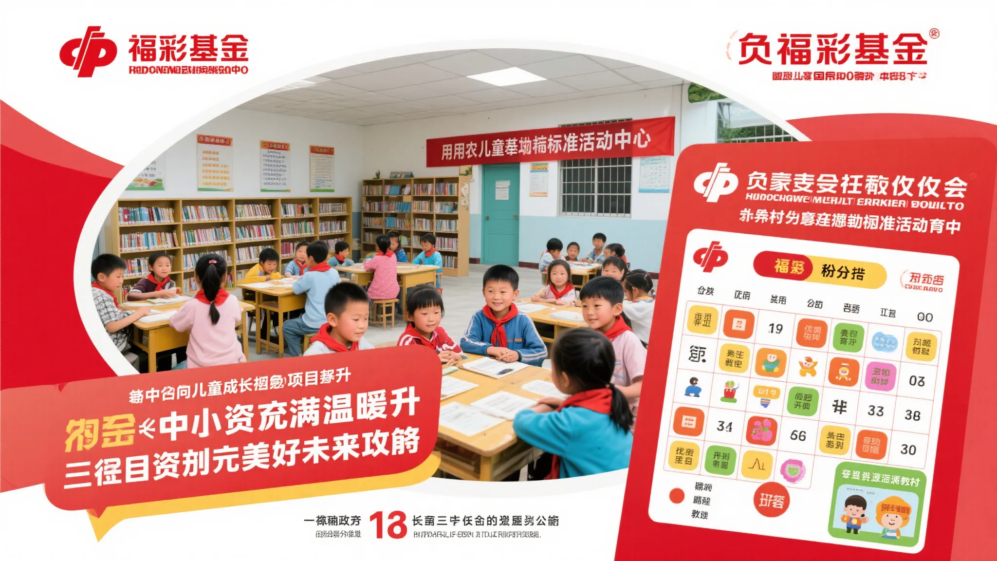 慈善福彩助力幸福园地，播撒爱的种子滋养童心