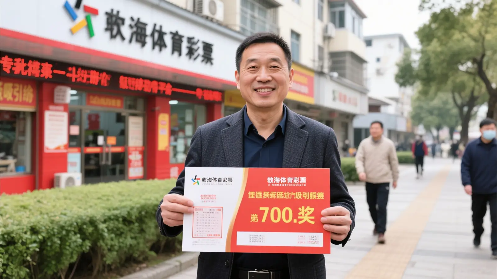 舟山彩民散步偶得幸运刮奖大礼