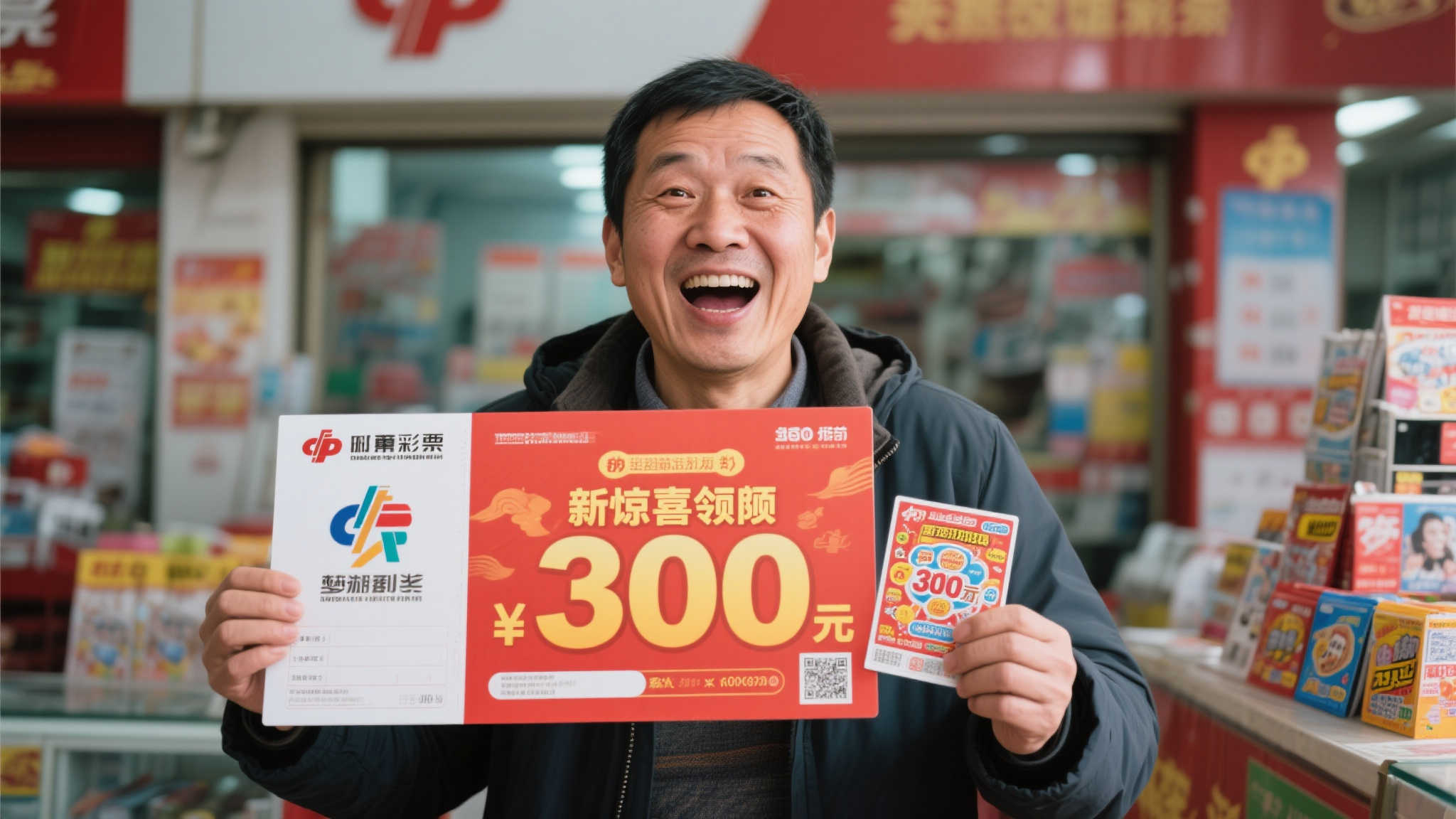 福彩刮刮乐爱好者喜中30万如梦似幻 购彩只为娱乐放松